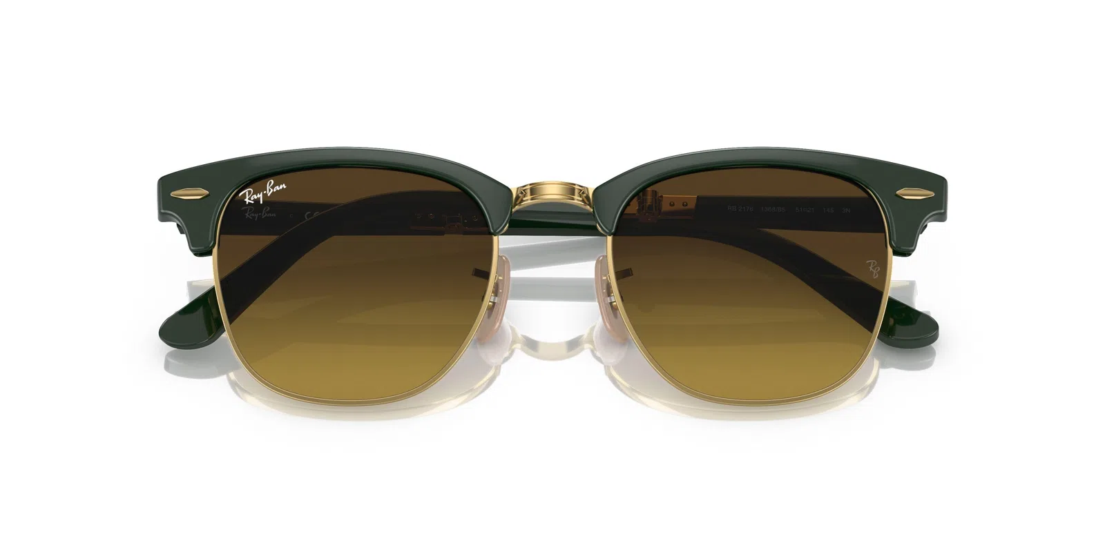 Ray-Ban Clubmaster Folding 2176 Sunglasses - view 25